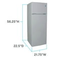 thumbnail image 4 of Avanti RA730B0W 7.3 Cu. Ft. White Top Freezer Refrigerator, 4 of 4