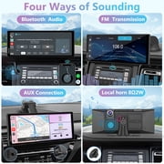 Carpuride 11.25 Wireless Android Auto Adapter Carplay Dash Cam With Bluetooth Car screen（W125A）