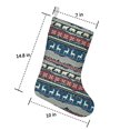 thumbnail image 5 of 3 Pcs Christmas Stockings,Multicolor Christmas Pattern Stockings Christmas,14.8'' Xmas Stockings,Christmas Party Favors,Christmas Party Decorations,Christmas Stockings Personalized, 5 of 5