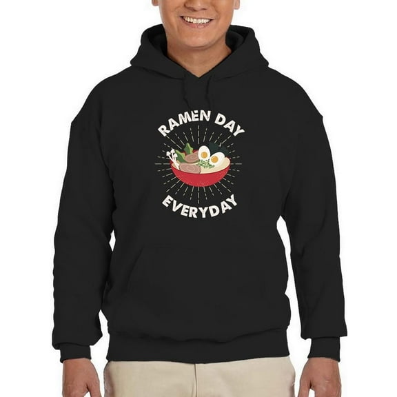 Ramen Day Everyday Art Hoodie Men -Smartprints Designs, Male Large