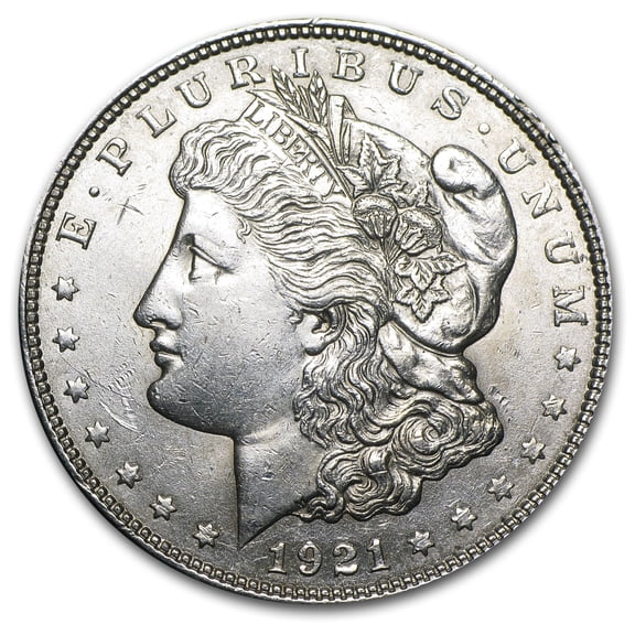 1921 P, D, or S Mint Morgan Silver Dollar Coin AU (Random)