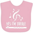 thumbnail image 3 of Inktastic Funny Flute Music Quote Boys or Girls Baby Bib, 3 of 4