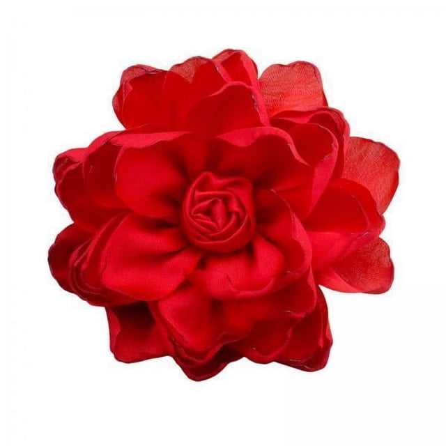 Broche de flores ,10 cm Broche de flores Pin Accesorios de ropa Regalos,Broches florales para mujeres Adorno elegante para traje de vestir,Alfileres de solapa Artesanía Suministros delicados