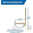 thumbnail image 3 of OnFireGuy 3-1/2" Adjustable Metal Arm Display Stand Easel with Acrylic Base, 3 of 4