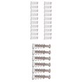 thumbnail image 1 of Tornillos de Fijación del Puente de Guitarra Gloria + 26 Piezas de Pagoda Plata, 1 of 9
