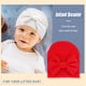 thumbnail image 5 of Minnieouse Gorros de bebé con lazo, gorros para recién nacidos, regalos de cumpleaños, accesorios cómodos para niños pequeños, suministros de Sombreros rojo Minnieouse AP009361-02B, 5 of 5