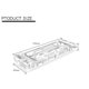 thumbnail image 5 of RAM Water Cooler Memory Block Memory Water Cooling Block Kits LRC2.0 RGB Two Armor Block Maximum Support 4 RAM, 5 of 5