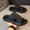Sand color, variant on Adjustable Buckle Hollow Out Thick Platform Two-Wear Slide Sandals