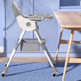 Queroig 5 in 1 Baby High Chair Portable Dining Chair with Adjustable