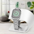 thumbnail image 6 of LGSY Compatible with Apple Watch Band 45mm with Case, Business Stainless Steel Band with Screen Protector Cover for iWatch Series 8 7, 6 of 13