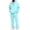 Blue, variant on ASDFVBKG Men's 2 Piece Fleece Tracksuit, Full Zip Hoodie Jacket & Elastic Waist Cargo Pants Casual Athletic Outfit Set Light Purple L