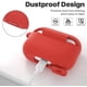 thumbnail image 3 of Compatible con el estuche Beats Studio Buds 2021, estuche de piel de TPU suave, estuche protector que absorbe los golpes con llavero Adepaton WMZY-344-3, 3 of 4