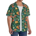 thumbnail image 2 of Kdxio Men'S Hawaiian Shirt For Men Short Sleeve Shirt Merry Christmas Summer Casual Holiday Beach Button Down T-Shirts, 2 of 5