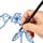 thumbnail image 4 of Fine Tip Brushes with Synthetic Bristle - Also Suitable for Oil & Acrylic Painting, 4 of 5