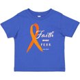 thumbnail image 3 of Inktastic Faith over Fear Leukemia Awareness with Orange Ribbon Boys or Girls Baby T-Shirt, 3 of 5