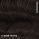 thumbnail image 4 of Extensiones de cabello humano hotbanana, color marrón oscuro, 120 g, 45 cm, 4 of 8