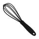 thumbnail image 5 of Batidor de huevos de acero inoxidable con mango suave Negro, 5 of 6