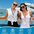 thumbnail image 6 of 4 Pack Cruise Lanyard for Ship Cards Lanyards with Retractable Badge Reels Waterproof ID Badge Holder 2025 Cruise Essentials Accessories, 6 of 7