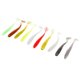 thumbnail image 2 of 10x T Tail Cebos de Pesca Suaves Gusanos de Pesca Realistas Señuelo Crankbait, 2 of 8