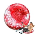 thumbnail image 4 of MVRLSH Clearance! Children's Snow Tube Colors | Design Comfortable Ride Easy Inflation Heavy Duty Construction Winter Fun Lightweight Portability Exciting Snow Tubes For Kid, 4 of 9