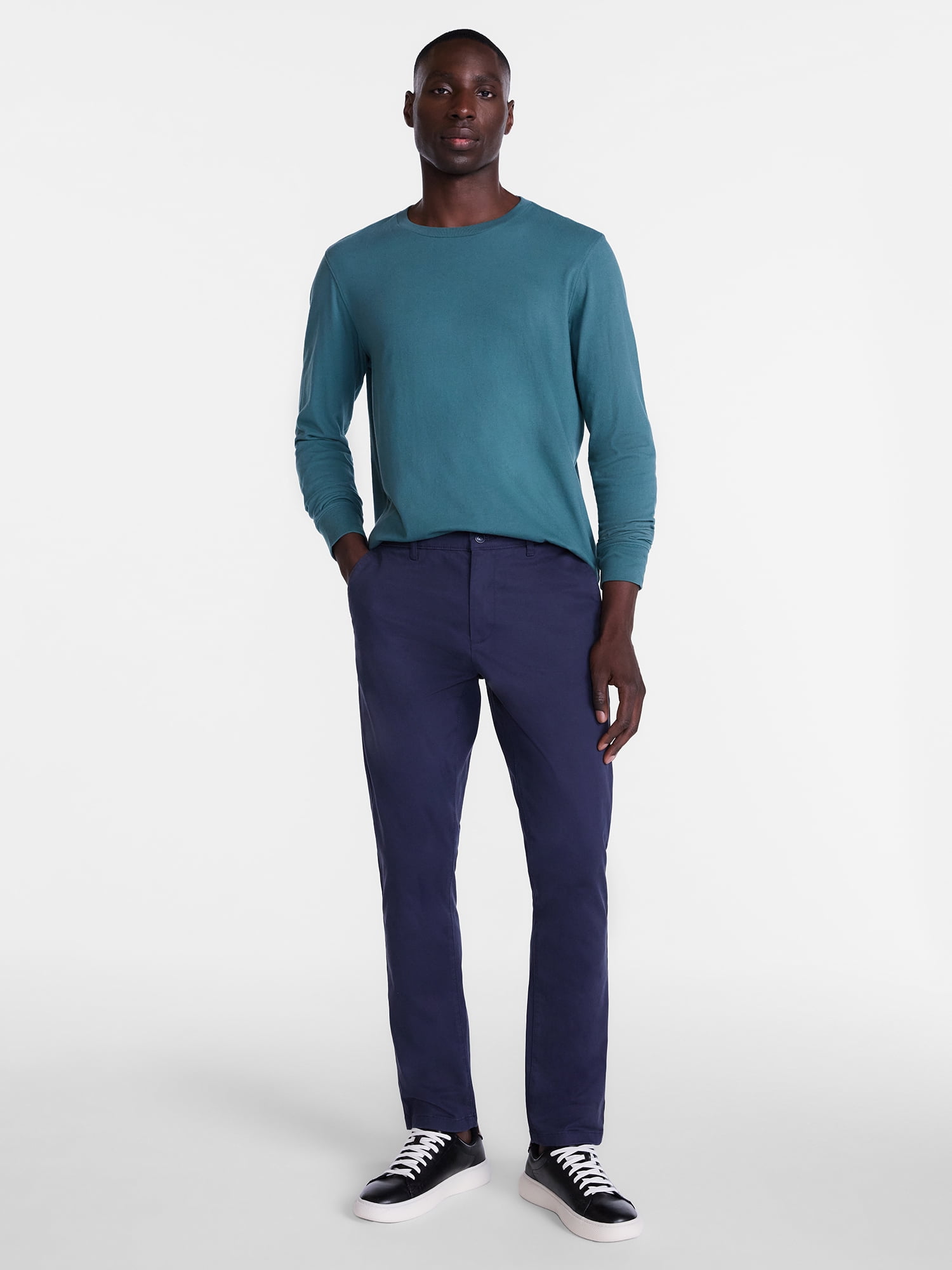 George Men’s Slim Fit Chino Pants, Casual Style (Sizes 28-52)
