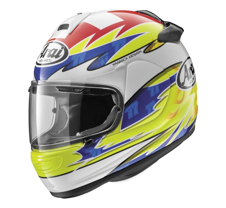 ARAI Vector 2 Aegerter Helmet Sm 807141 - Walmart.com