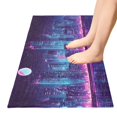 thumbnail image 5 of Dailycode Cyberpunk City at Night Bathroom Rugs Non Slip Absorbent Soft Plush Quick Dry Bath Mat, 39"x20", 5 of 8