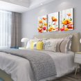 thumbnail image 6 of Bedroom Decoration kitchen Wall Artworks Canvas Wall Art for Living Room, 3 piece bathroom Wall decor Yellow flowers Watercolor painting posters Pictures office restaurant wall painting Home decor, 6 of 6