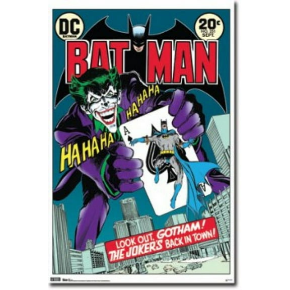 DC Comics - Batman Comic Book Cover - Joker Poster (24 X 36)