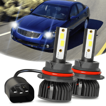 For Mitsubishi Galant 2004-2009 2010 2011 2012 LED Headlight Bulbs 9007 HB5 High and Low Beam 2pack