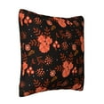 thumbnail image 2 of LNWH Decorative Pillow Covers, Night Autumn Flowers Square Sofa Decorative Knit Pillow Case, 12"x12", 2 of 8