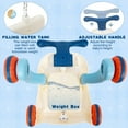 thumbnail image 5 of Wdmiya 3 in 1 Baby Walker and Activity Center for Girl, Baby Push Walkers, Sit to Stand Learning Walker, Early Educational Gifts with Music Panel for Infant Toddler 12+ Months, Blue, 5 of 7