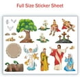thumbnail image 7 of Colonel Pickles Novelties Resurrection Stickers - 12 Sets - Easter Crafts for Kids Bible Games & Stories - Christian Activities, 7 of 7