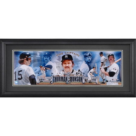 MLB - Thurman Munson New York Yankees Framed Panoramic Photograph
