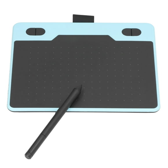 Tablette de Dessin Graphique, Tablette d'Animation au Design Ergonomique Plug and Play pour Bureau Blanc, Bleu, Rose