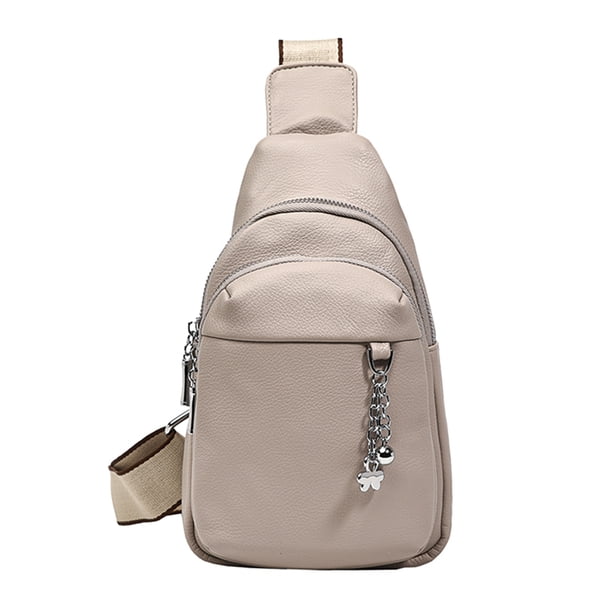 Bolso Pecho Mujer Axila Cruzado Compras PU Gran Capacidad