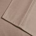 thumbnail image 3 of Superior Cotton Blend 800 Thread Count Sheet Set, Split King, Taupe, 3 of 5