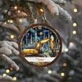 thumbnail image 3 of Customized Excavator Christmas Ornament 2025, Excavator Stained Glass Style Ornament, Custom Excavator Name Ornament, Gifts for Excavator Lovers, Construction Truck Ornament, Excavator Ornament Xmas, 3 of 7