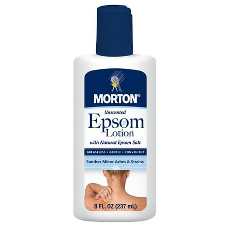 UPC 024600064101 product image for Morton Unscented Epsom Lotion, 8 fl oz | upcitemdb.com