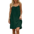 thumbnail image 4 of Horkkom Summer Dresses for Women Mini Sleeveless Backless Dresses Outdoor Beach Vacation Sundresses, S-3XL, 4 of 7