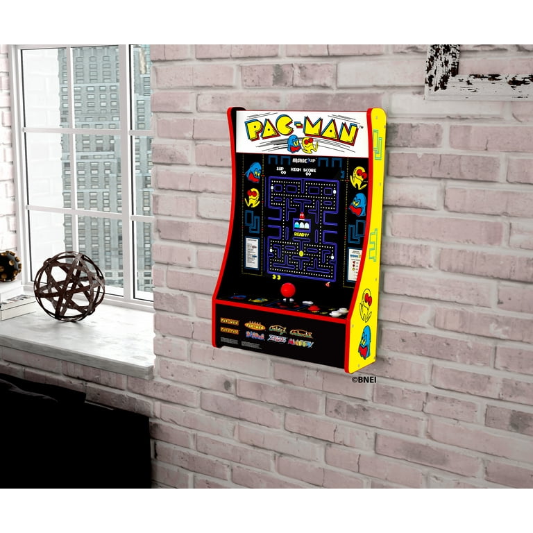 Arcade1UP Pac-Man Yellow Party-cade – 8 Games - Walmart.com