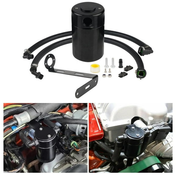 Goodhd 3Oz Oil Catch Can Air Oil Separator ford F150 For Ecoboost 11-23 For Raptor