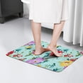 thumbnail image 4 of Pioneer Flower Floral Print Flannel Non Slip Door Rugs,Washable Door Mats Indoor,Decorative Door Mats,Dirt-Resistant and Absorbent Doormat for Entrance,Bedroom,Kitchen,Bathroom,31.5"x17", 4 of 4