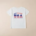 thumbnail image 2 of Mrzhqd 4Th Of July Shirts For Boys Girls Kid Toddler Shirts 3D Graphic Printed Tees Novelty Fashion Short Sleeve T Shirts Unisex Casual Tops White 12-24 Months, 2 of 4