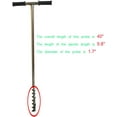 thumbnail image 5 of TECHTONGDA Twist Soil Sampler Probe 304 Stainless Steel 1.7*9.8inch Lab Test Tool, 5 of 5