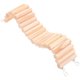 thumbnail image 2 of Rat Cage Toy Wooden Guinea Pig Long Ladder Bendable Shape Pet Entertainment Durable Construction 1Set, 2 of 4