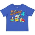thumbnail image 3 of Inktastic Its My Birthday Circus Train 4th Birthday Boys or Girls Toddler T-Shirt, 3 of 5