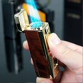 thumbnail image 4 of Windproof Refillable Butane Cigars Lighter For Men Refillable Butane Lighter Great Present Idea for Dad, 4 of 5