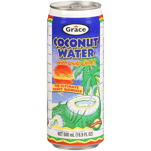 Grace Coconut Water With Pulp, 16.9 oz