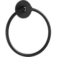 thumbnail image 1 of Anneau Porte-Serviettes à Ventouse en Acier Inoxydable Noir Mat, Structure Solide Porte-Serviettes à Ventouse pour Décoration Intérieure Moderne Sans Perçage, 1 of 5